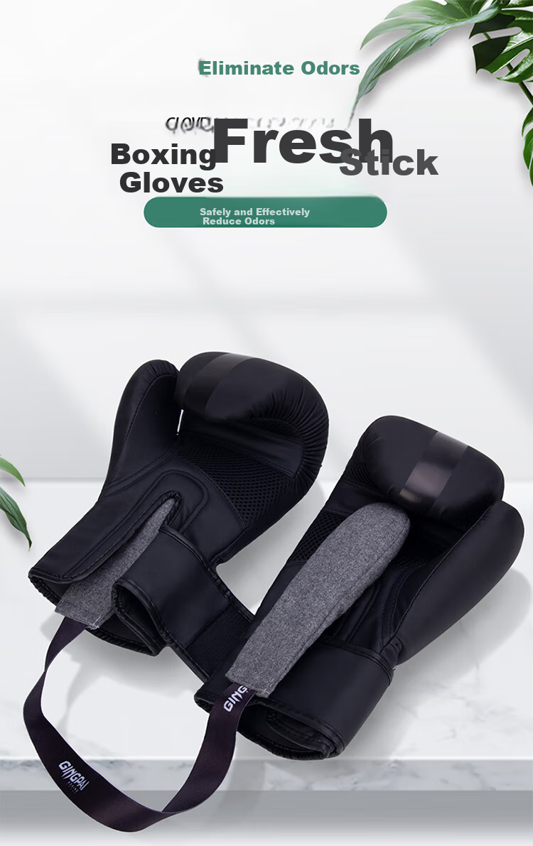 Jingpai Boxing Glove Deodorizer Pack Cleaning Stick Moisture-Absorbing Bag Fighting Gloves Bag Deodorant Refill, Reusable, Gray, One Size Fits All 1