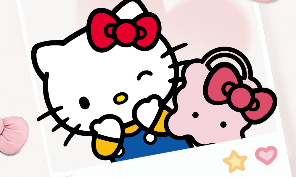 Toutou HelloKitty Underarm KT Cat Backpack for Girls, Best Friends' Outing, Middle And High School Students, Cute Birthday Gift 1