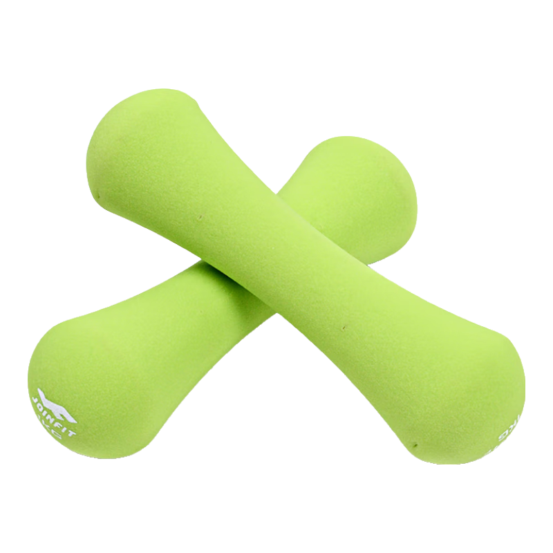 JOINFIT Bone Small Dumbbell, Color-Coated Frosted, for Women's Home Fitness Shaping, Men And Women, 1KG Pair Set, Light Gree