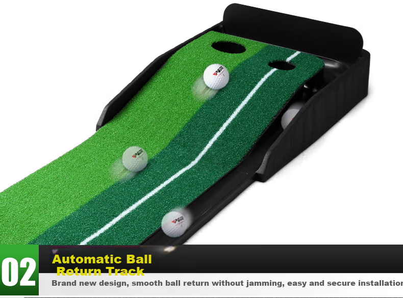 PGM Golf Putting Practice Device, Indoor Golf, Plastic Practice Device, Golf Accessories, Simulated Grass 14