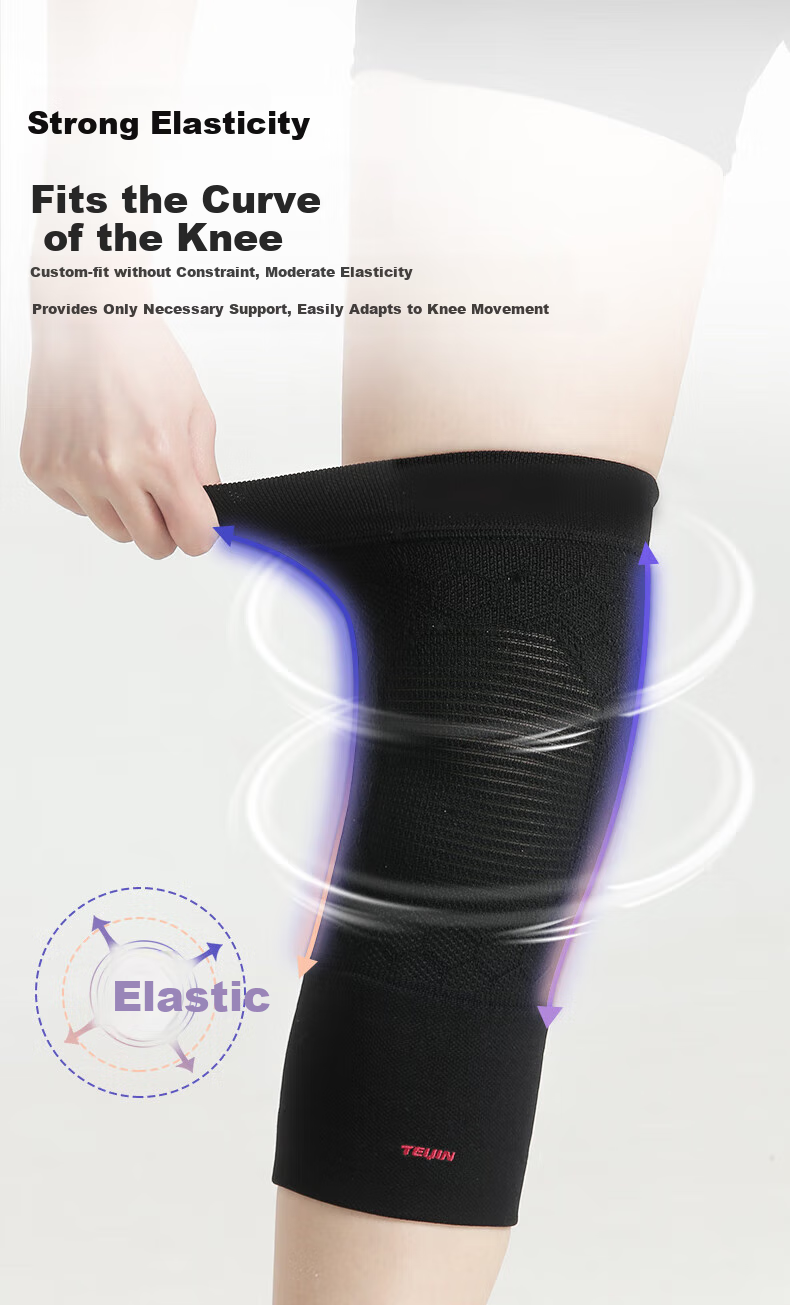 AURBOSHI Japanese Imported Professional Breathable Sports Knee Brace for Meniscus Injury, Basketball, Running, Hiking, Suitable for Men And Wome 9
