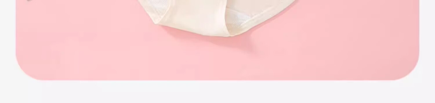 Bingxuemumian Girls' Underwear, Young Women's Triangle Panties, 7A Antibacterial Cotton, Puberty Mid to High-Waist Shorts for Middle And High School Students, Silk Shorts 2