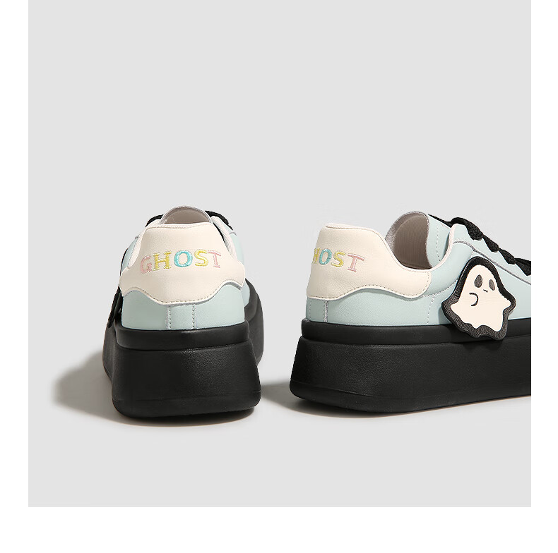 TTKJ Shell Toe Casual Women's Shoes, 2026 Summer New Style Xiaoyouling Thick-Soled Heightening Shoes, Comfortable for Long-Standing, Breathable Chunky Sneakers 26