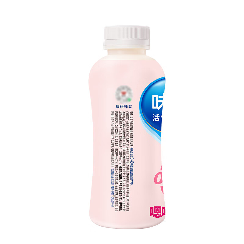 味全0蔗糖活性乳酸菌白桃乌龙味 435ml*4 800亿活性菌 饮品