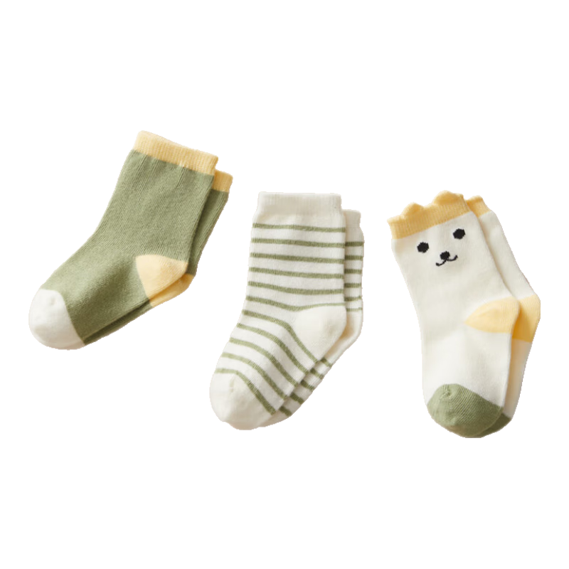 Shiyuejiejing Baby Socks, Spring And Summer, for Boys And Girls, Mid-Calf Cotton Socks, Breathable Children's Socks, All Seasons, Class A