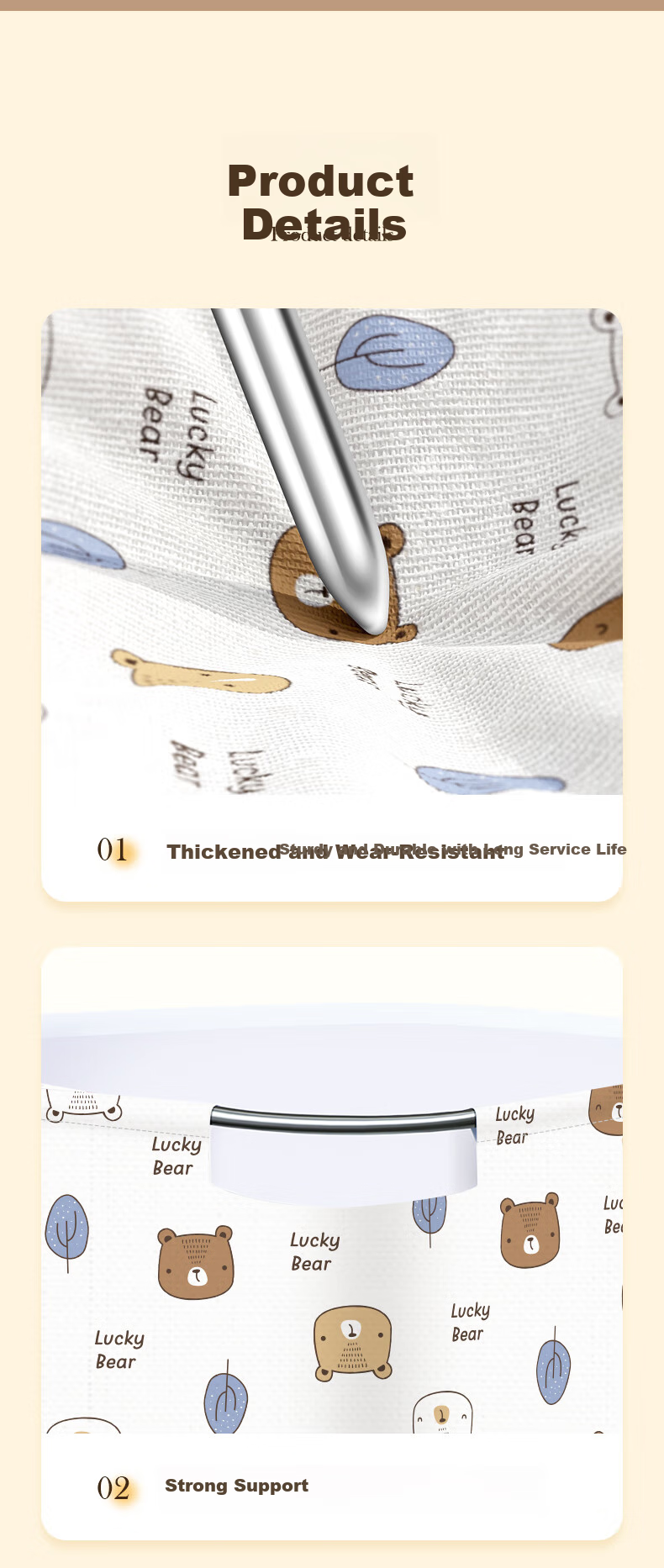 Baicaoyuan Moving Packing Bags, Storage Bags for Quilts And Clothes, Luggage Storage Bags, Large Capacity Woven Bags, Moving Bags, Large Size 240L 13