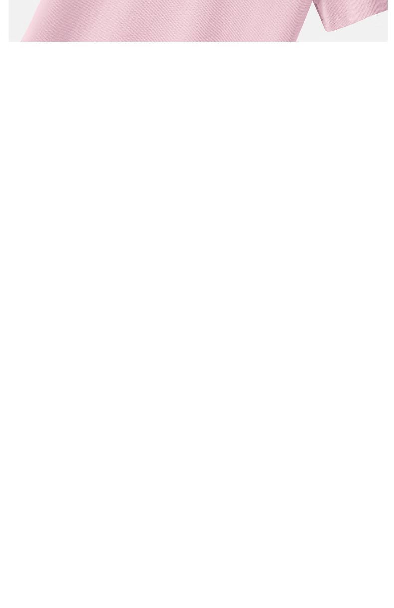 Baleno U-Neck Button-Up Short-Sleeve T-Shirt for Women, New Summer 2025 Style, Pleated Fashionable Thin Fitted Short Top Tee 5