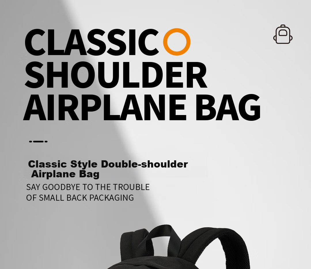 361° Backpack for Men And Women, Large Capacity Laptop Bag for Students, Business Travel And Leisure, Lightweight Bag, Black 2