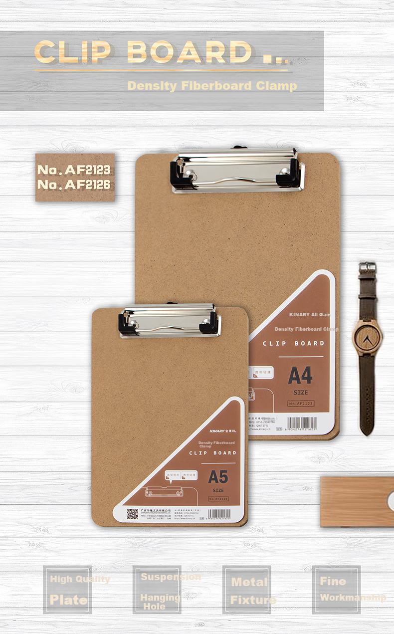 Jindeli A4 Transparent Writing Clipboard with Scale, File Folder, Document Organizer, Menu Clipboard, Exam Paper Holder, Student Organizer, AF2119 1