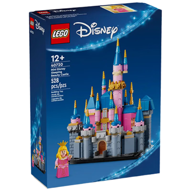 LEGO Disney Series 40720, Mini Sleeping Beauty Castle, Children's Building Blocks