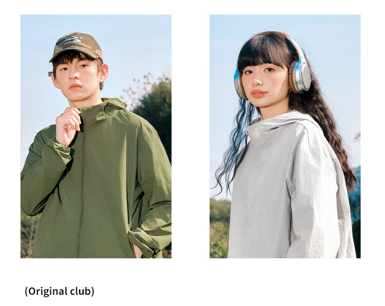 MINISO Sun Protection Fishing Shirt for Men, Summer Cool-Feeling Mountain Style Trendy Top, Casual Loose Hooded Jacket, Navy Blue, 3XL 8