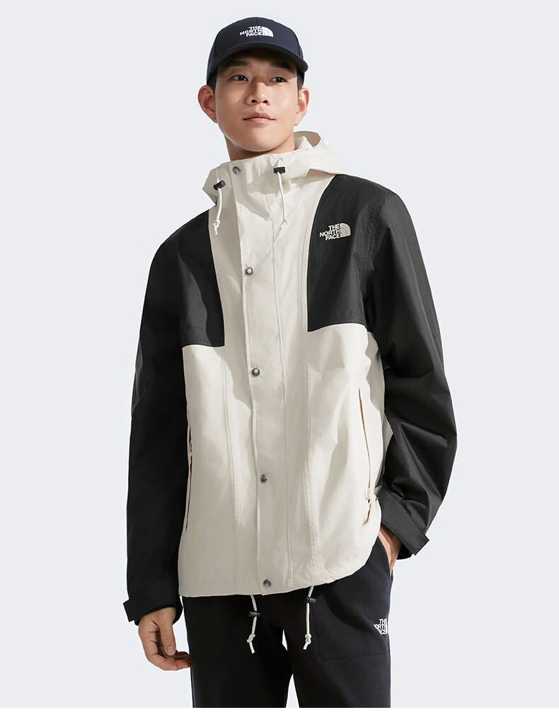 The North Face Windproof Single-Layer Hard Shell Jacket for Men, Outdoor, Black/JK3, XXL 7