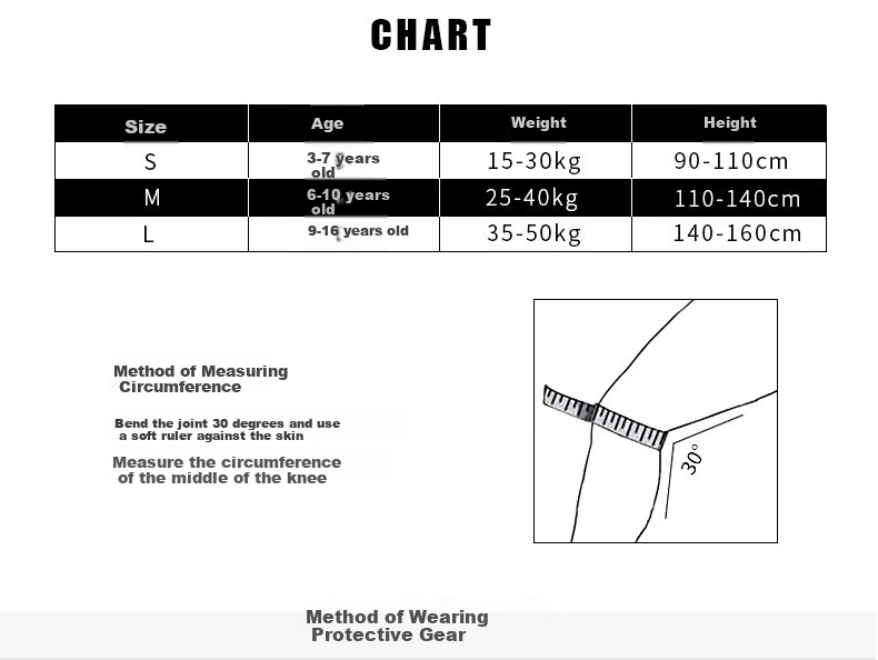 Feiying Children's Roller Skating Protective Gear, Skateboard Bicycle Inline Skates Roller Skates Protective Knee Pads Helmet Hat Roller Skating Bag Set 5