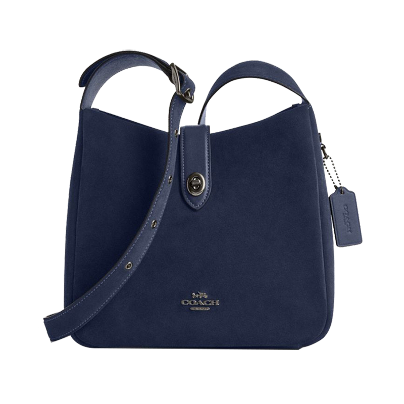 COACH [Brand Direct Supply], Gift for Women, HADLEY Medium Shoulder Crossbody Bag, Light Brown, CW004