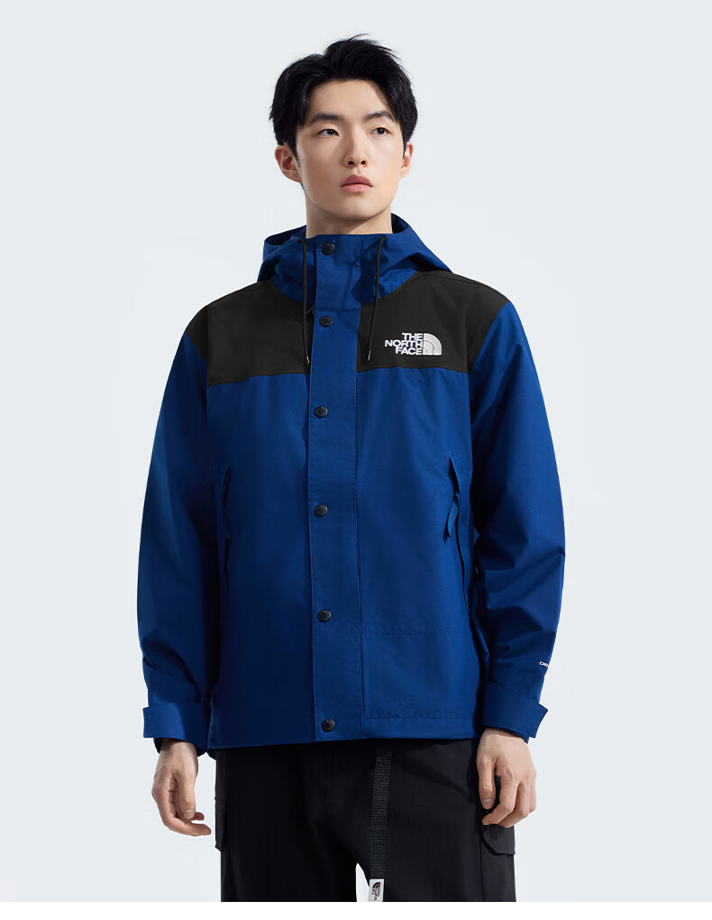 The North Face Men's Hard Shell Waterproof Outdoor Jacket 8DGC Seascape Blue/F1T XL 2