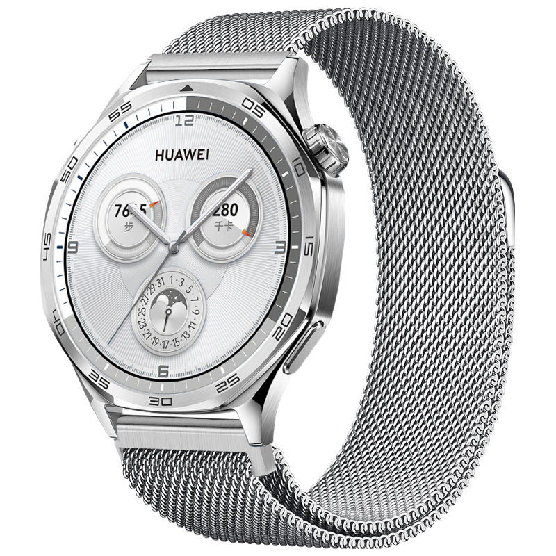 Weiqiantu [Magnetic Milan] Compatible with Huawei GT7/GT6/GT5/Pro/GT4 Watch Bands, for Watch6/6pro/watch5/watch4, Buds2, Feifan Dashi 2