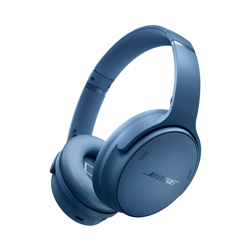 BOSE [Fresh Subsidy] QuietComfort Noise-Cancelling Headphones - Twilight Blue, Over-Ear Wireless Bluetooth Sports Noise-Cancelling QC45 Upgraded Version, Compatible with Huawei And Apple Earphones