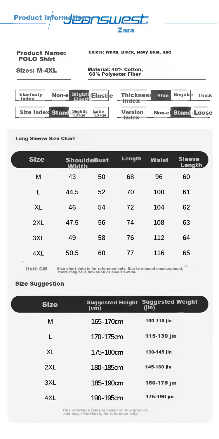 Jeanswest Polo Shirt for Men, Summer 2026 Thin Style, Fashionable Casual Quick-Dry Comfortable Cool-Feeling Antibacterial Men's Top, Blue-Gray, 4XL 2