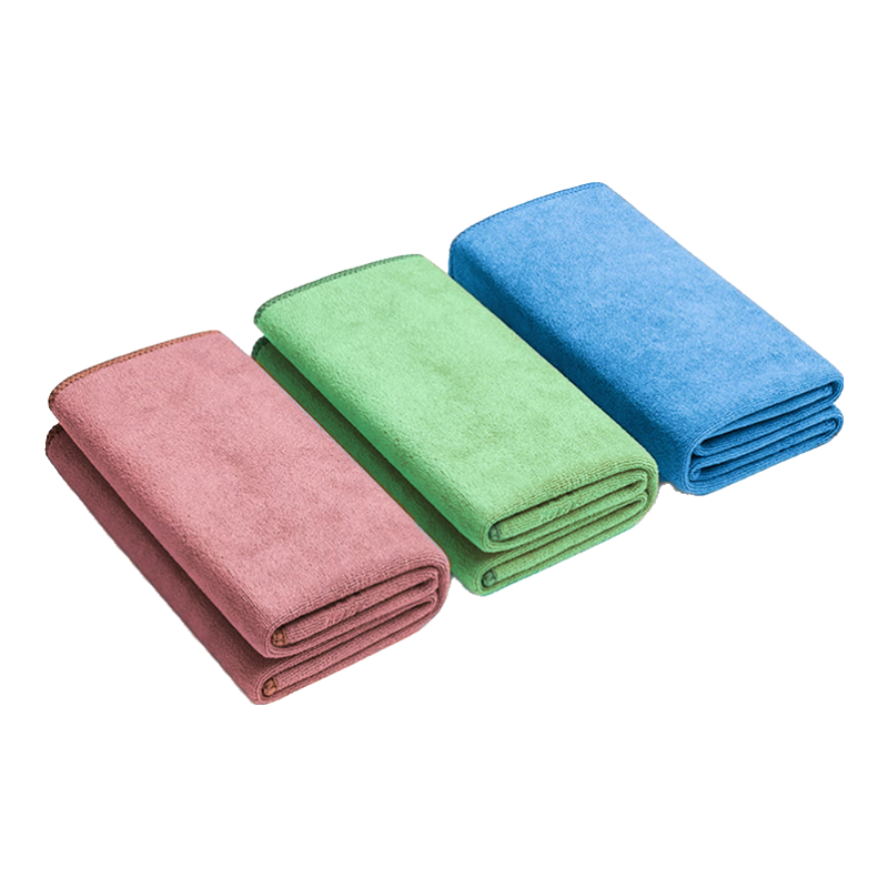 Good Weather Ultra-Soft Car Wash Towel Absorbent Cloth 40*60 Rose Pink + Rabbit Blue + Sky Blue Three-Pack for Car And Home Use