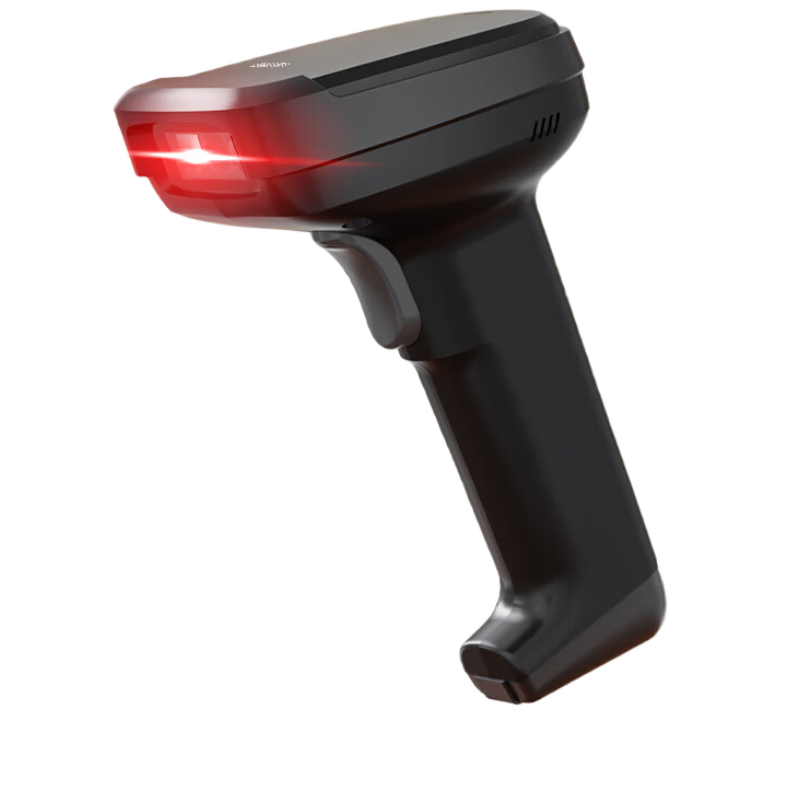 Deli Wireless Barcode Scanner 14952W QR Code Scanner for Pharmaceutical Traceability, Cashier, Medical Insurance Payment, Express Logistics, Spare Parts Warehouse