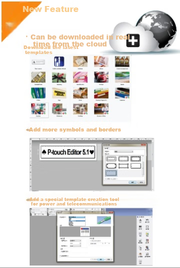 Brother PT-P700 Computer Label Printer Fixed Asset Label Maker Office Label Printer for Documents, Files, Archives, Contracts Machine Room Switch Network Cable 6