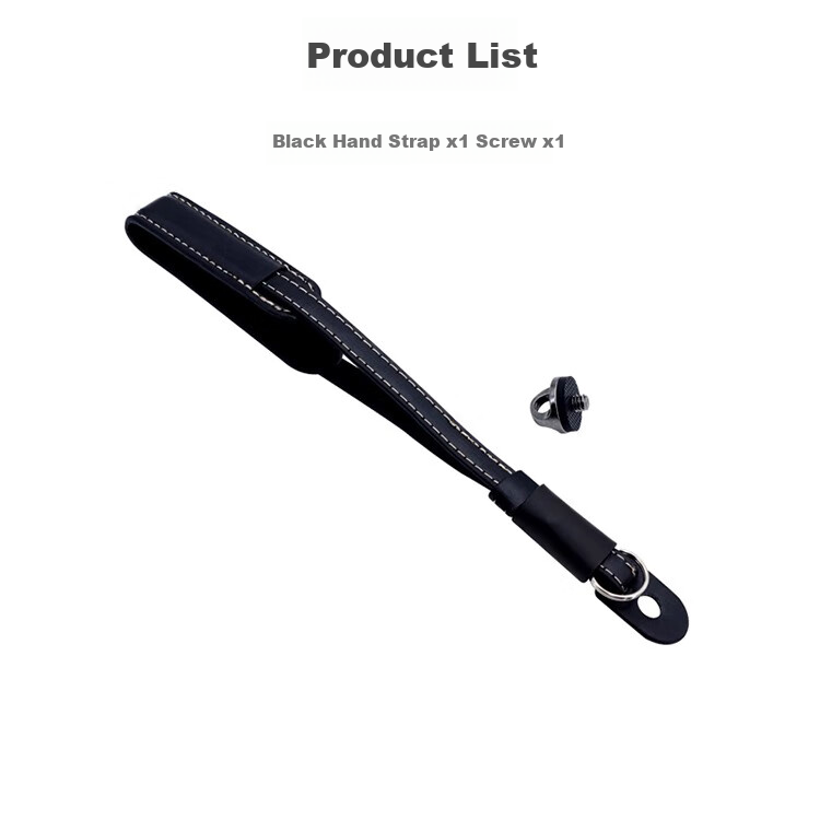 Qiye Wrist Strap, Lanyard, Wristband, Fixed Rope, Palm Strap, Suitable for DJI Pocket 3, Pocket 4, Spirit 3 Accessories, Black 7