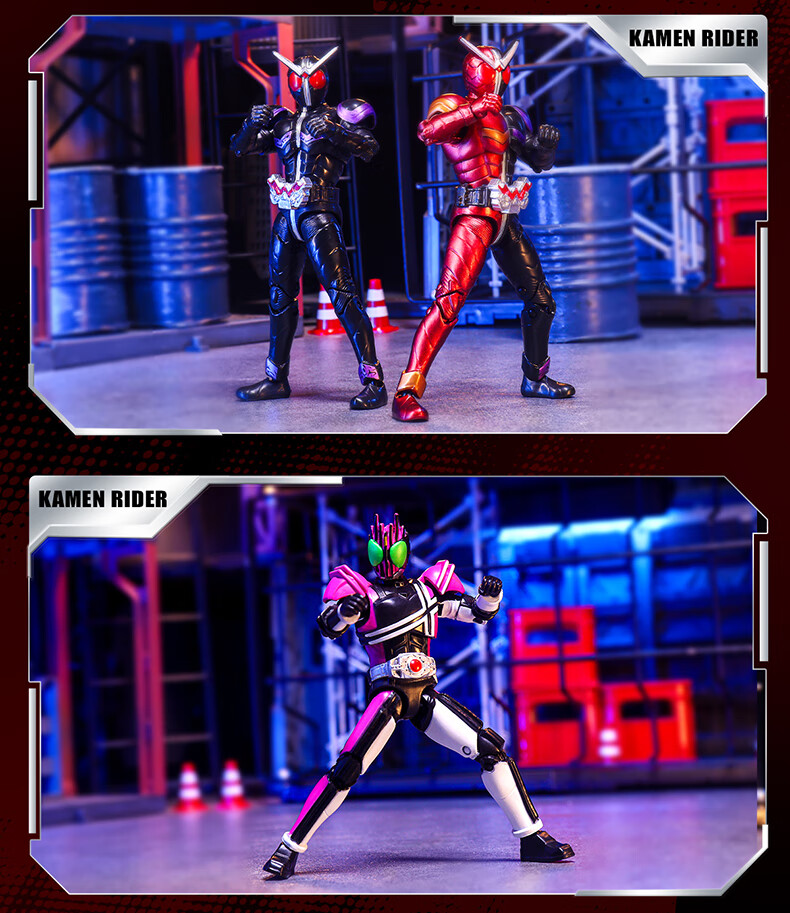 LDCX Ultraman Zero Action Figure, Creative Ride W01 Empty Blind Box Display Piece, Birthday Christmas Gift 18