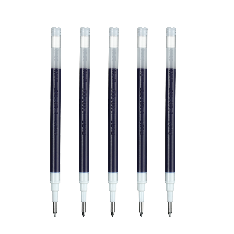PILOT Juice Refill Pen Cartridge, 0.38mm Blue Gel Ink, Bullet Tip, Signature Pen, Writing Practice Pen, Replacement Refills, Original Imported Stationery, LP2RF-8UF 5-Pack