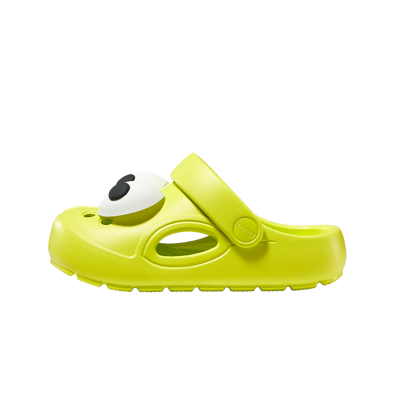 Puxi Big Eye Kids Unisex Non-Slip Cute Soft Sole Beach Shoes Children's Closed-Toe Slippers