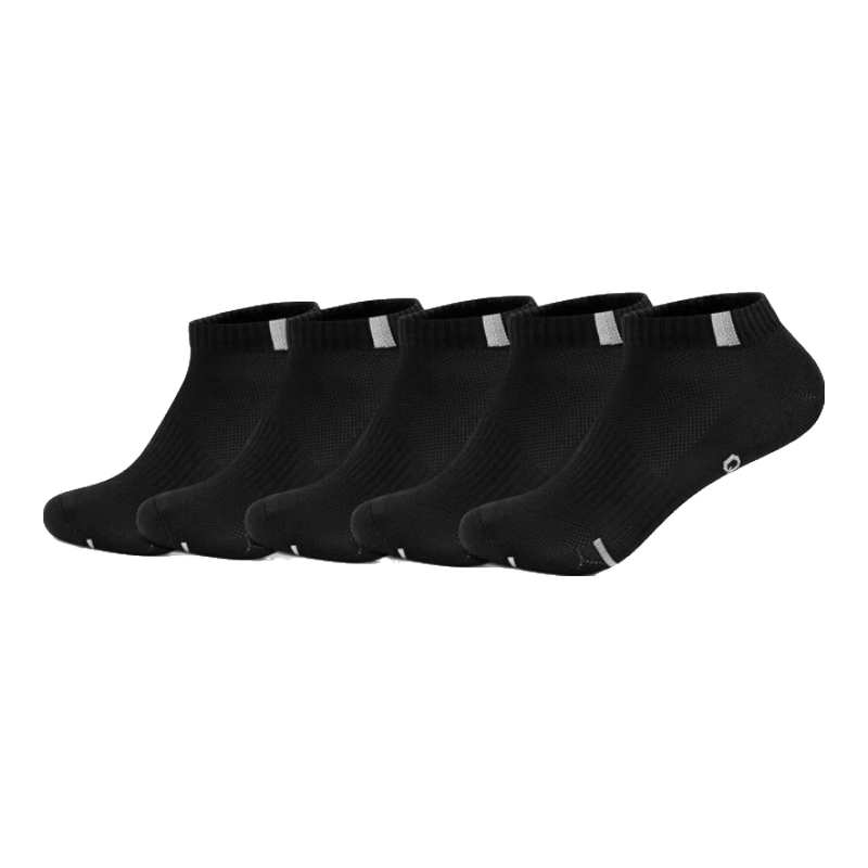 Jordan Mid-Calf Men's Socks Skin-Friendly Sports Socks Moisture-Wicking Breathable 5-Pair Pack