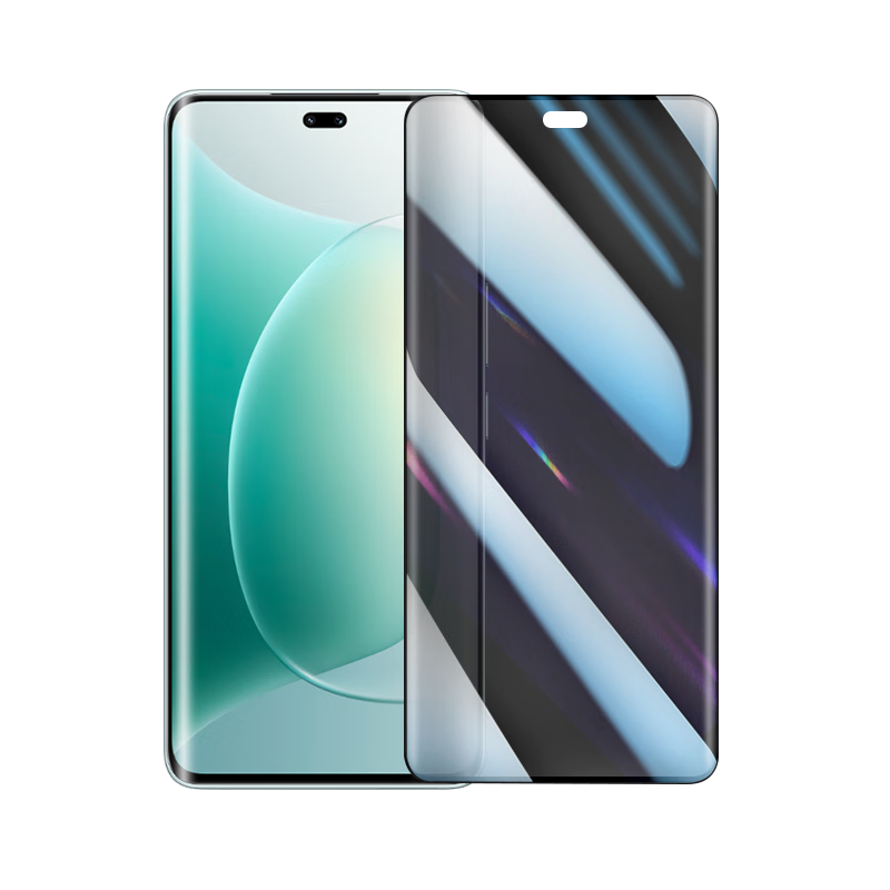 LLUNC Privacy Screen Protector for Honor 300 Pro And Honor 300 Ultra, Curved Full Coverage Anti-Peeping Ultra-Thin Anti-Fingerprint Privacy Protection Film, Shatterproof Protective Film