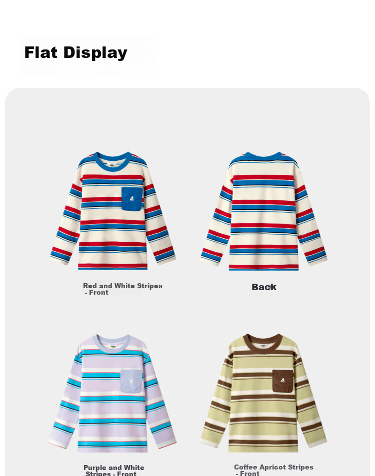 Annil Children's Clothing, Boys And Girls Round Neck Long-Sleeve Knit Sweater, 2024 Fall New Style, Purple, Baitiao, 130 9