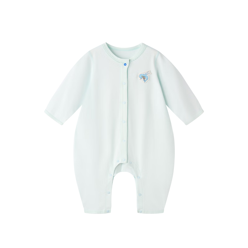 Babycare Baby Cotton Romper Newborn Bodysuit Sleepsuit Full Moon Infant Clothing Tranquil Blue 66cm