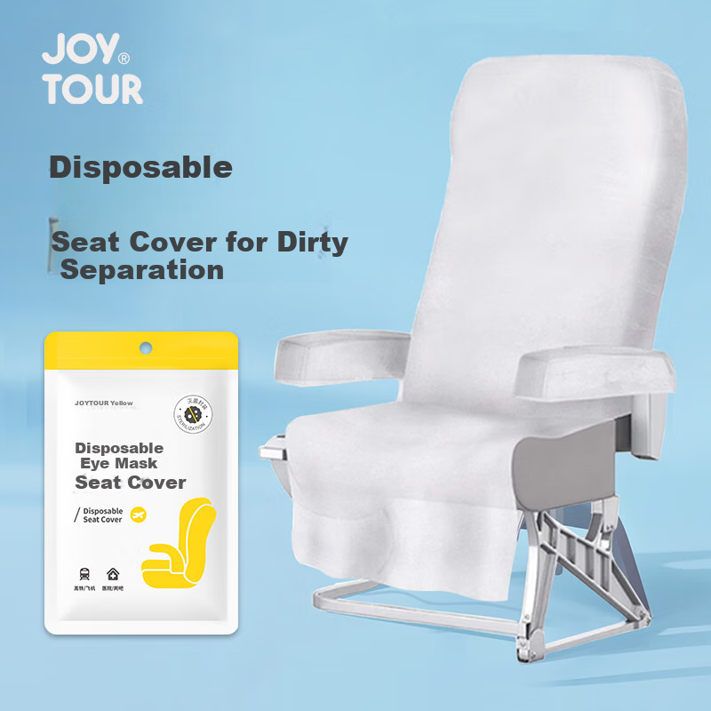 JOYTOUR Disposable Seat Covers for High-Speed Rail, Train, Airplane, And Car Seats - Thickened Anti-Dirt Seat Covers (Including Armrests)