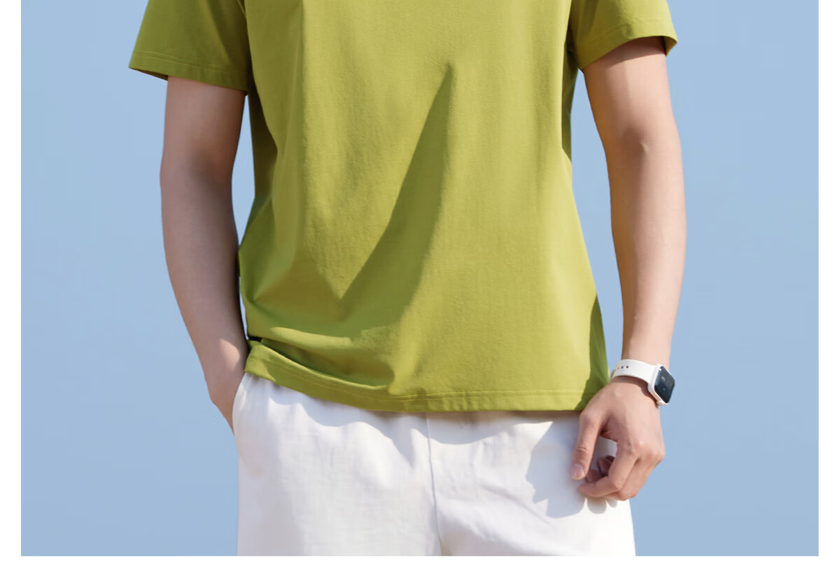 CAMEL Men's Quick-Dry Sun Protection Short-Sleeve T-Shirt, Round Neck Half-Sleeve Tee for Spring And Summer, Breathable Antibacterial T-Shirt, M15BA5E094 37