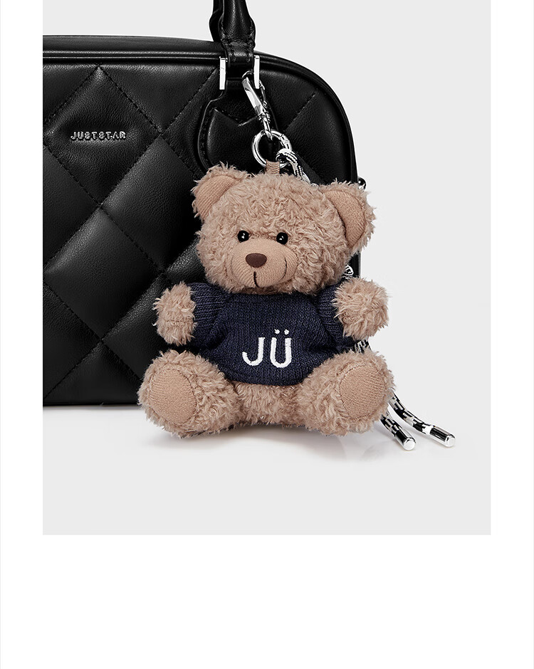 JUST STAR Celebrity-Style Bowling Bag, Women's Handbag, 2026 New Luxury Shoulder Crossbody Boston Tote Bag, Birthday Gift 5