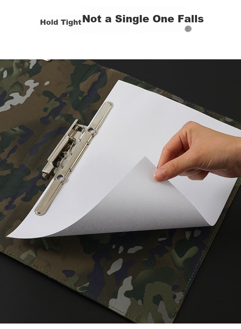 Xuchenwenju Camouflage Jungle A4 Report Folder, Presentation Folder, File Sharing Folder, Clipboard, Double-Folded Folder, Teacher's Guide, Soldier Mentor, Brother Meeting Contract Document Folder, Paper Customizable with LOGO 6