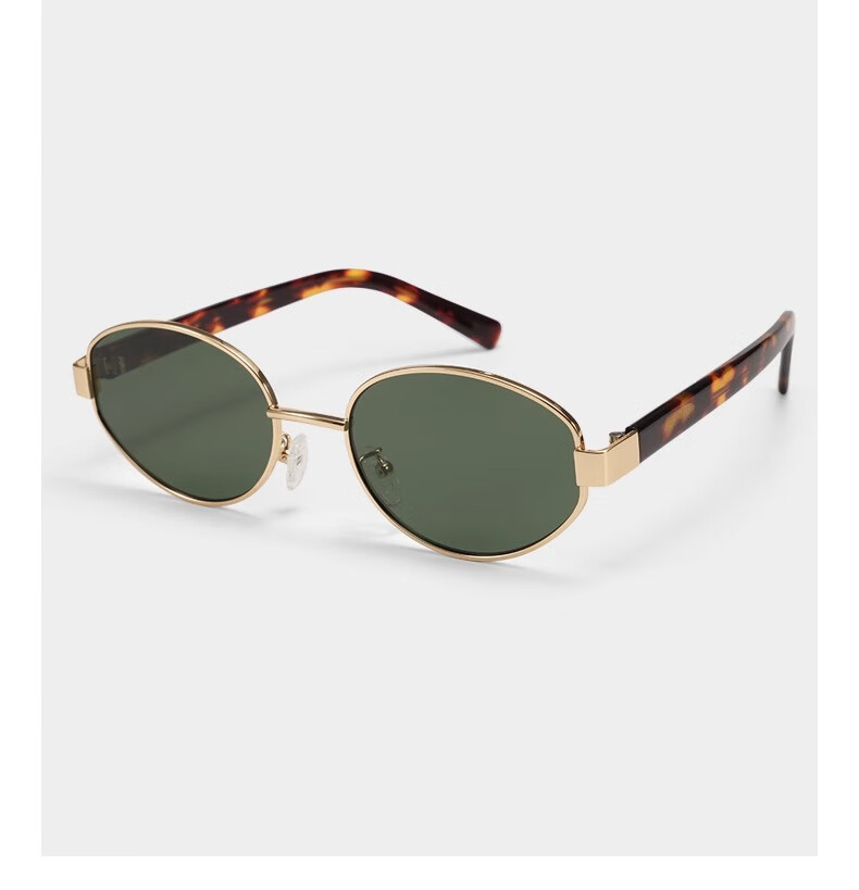 Fenchi 2025 New Light Luxury Vintage Style Sunglasses for Women, High-End Nearsighted Sunglasses, Tan Songyun And Qin Lan Same Style Nocap 15