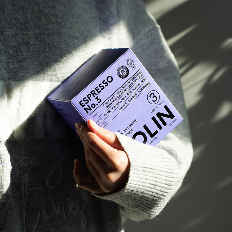 柯林咖啡 挂耳咖啡 滤泡式生豆烘焙现磨滤挂黑咖啡粉 焦糖无酸 12g*10袋