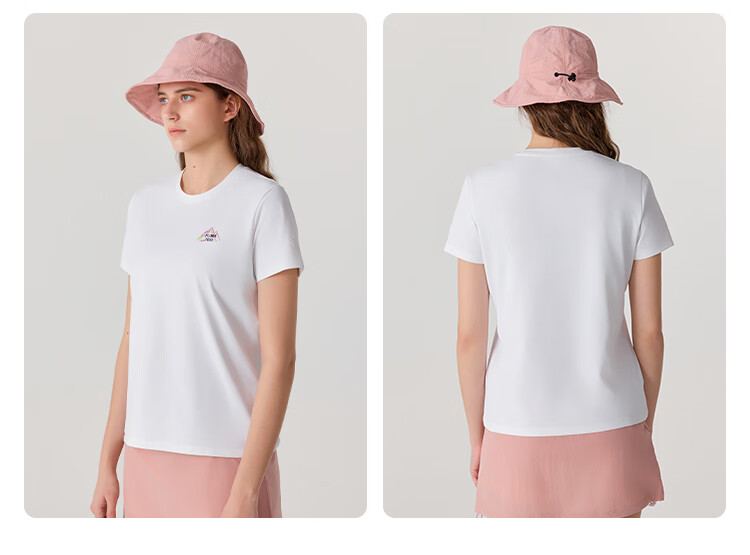 NORTHLAND Women's Quick-Dry Short-Sleeve T-Shirt, Summer Outdoor Sports Elastic Antibacterial T-Shirt for Wome 2