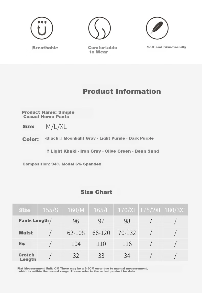 SipianSIPIAN Modal Sleep Pants, Women's Thin Loose-Fitting Long Pants, Pajamas, Casual Loungewear, Trousers for Women, Suitable for Outdoor Wear in Spring And Autumn Seasons 12