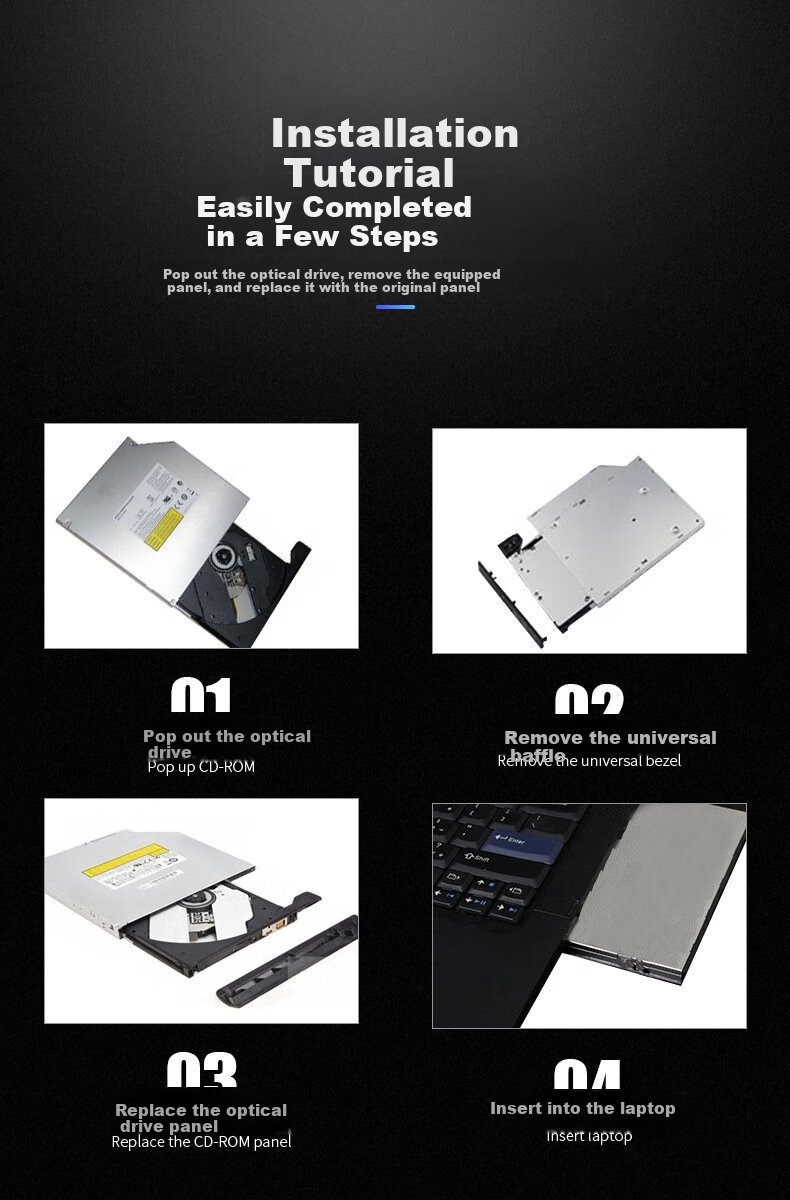 H·L Data Storage Hitachi-LG Optical Storage, Laptop Burner Chip, 9.0mm Thickness, SATA Interface, GUE1N 5