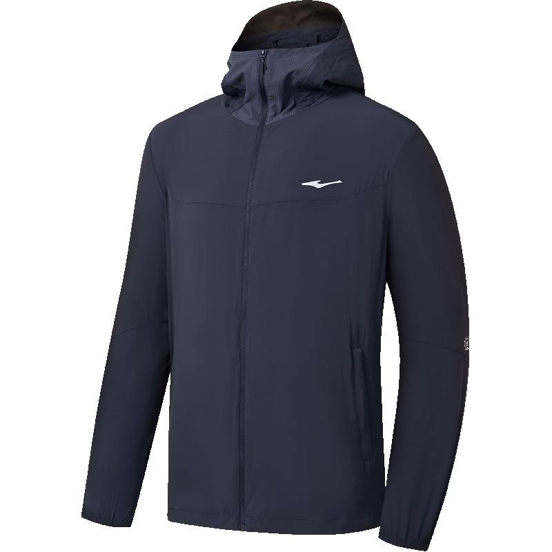 ERKE [Yu Shi Same Style] Sun Protection Jacket for Men, Spring Men's Coat, Moisture-Wicking And Quick-Drying UPF100+, Cool-Feeling Sports Top
