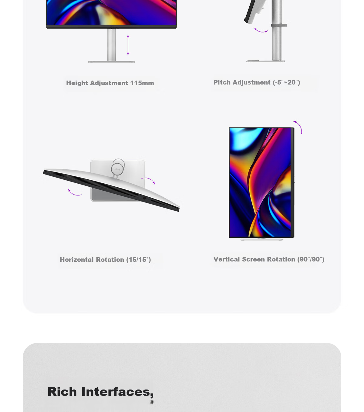 BenQ MA320UP 31.5-inch 4K Apple Color Mirror Screen HDR600 Eye-care TÜV Rheinland Certified 97% P3 Color Gamut Mac External Monitor 27