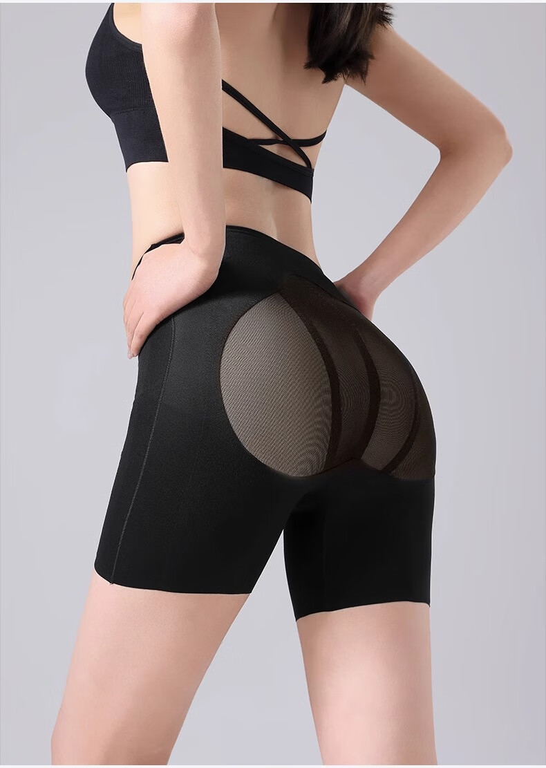 LangSha High Waist Tummy Control Panties Mesh Silk Gusset Postpartum Hip Lift Shaping Butt Lifting Slimming Underwear 16