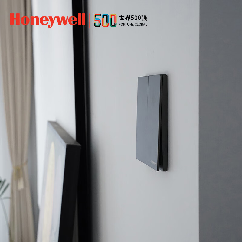 Honeywell Switch Socket Panel Ultra-Thin Frameless 86 Type, Infrared Sensor Wall Footlight Corridor Light, Ground Light, T3 White