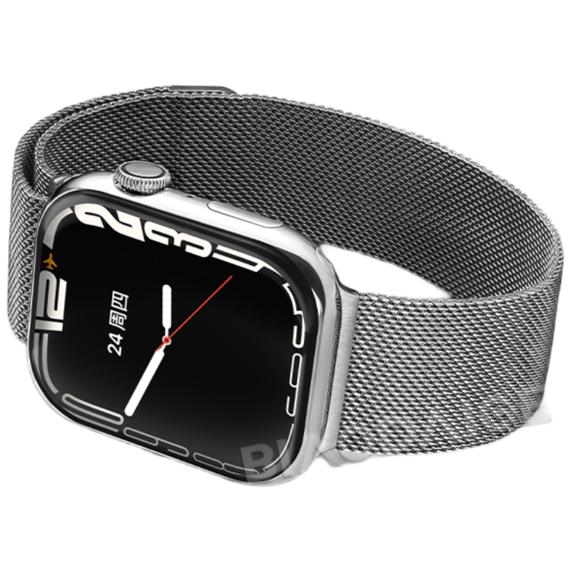 Biaodaige Compatible with Apple S12 Watch Band, S11 High-End Style IWatch S10/9/8/7 Milanese Loop, Original Color for Apple Watch Ultra 2/3/1 SE
