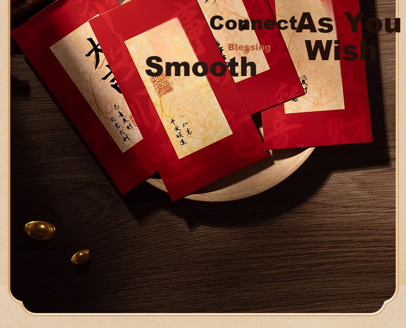 Jiashigao New Year Red Envelope, 2026 Horse Year Creative Hollow Red Envelope, Lucky Money Packet for Opening Work, Full Moon, Housewarming, And General Use 3