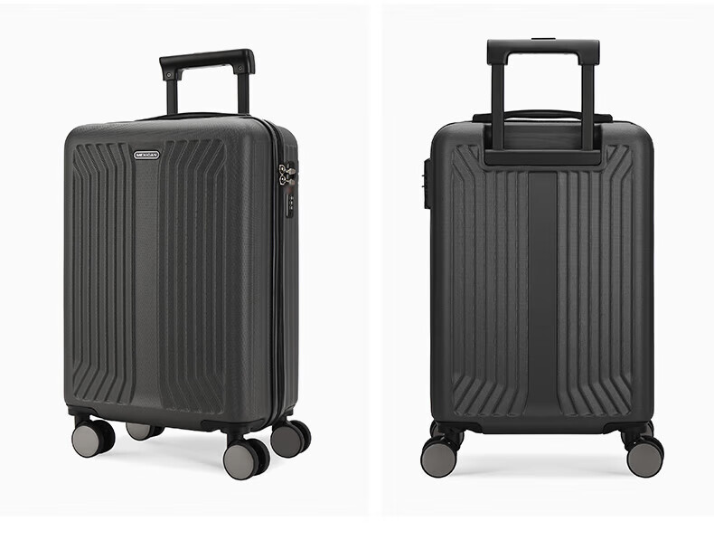 MEXICAN Luggage 24-Inch Suitcase for Men And Women, Spinner Wheels, Password Lock, Large Capacity Travel Case, Leather Suitcase, Check-In Luggage 10