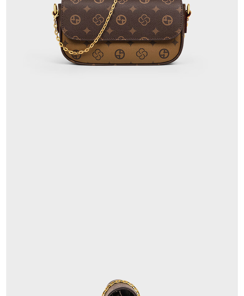 Aiqinghai Handbag, Women's Shoulder Bag, Crossbody Chain Small Square Bag, Light Luxury Birthday Mother's Day Gift, Practical Present for Mom 15